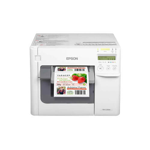 מדפסת Epson ColorWorks C3500 צבעונית להדפסת תוויות
